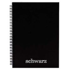 Keskin Color Schwarz Siyah 14x20 60 Yaprak İç Sayfalı PP Kapak Bloknot