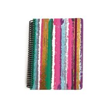 Keskin Color Spiralli Sert Kapak Glitter 17x24 100 Yaprak Çizgili Defter