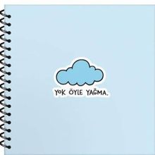 Keskin Color Sticker Hisli Şeyler 16x15 50 Yp. Çizgili Yok Öyle Yağma Defter
