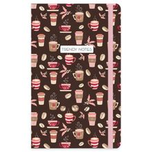 Keskin Color Trendy Notes Coffee Time Pembe 80 Yaprak Çizgili Defter