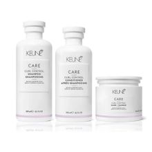 Keune Curl Control Şampuan 300 ml + Curl Control Saç Kremi 250 ml+ 200 ml Curl Control Maske