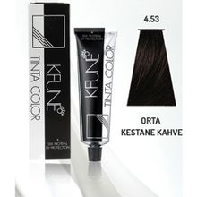 Keune Tinta 4.53 Orta Kestane Akaju Kahve Dore 60 ml Saç Boyası