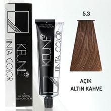 Keune Tinta 5.3 Açık Altın Kahve 60 ml Saç Boyası