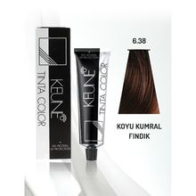 Keune Tinta 6.38 Koyu Kumral Fındık 60 ml Saç Boyası