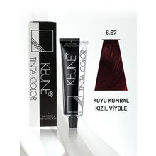 Keune Tinta 6.67 Koyu Kumral Kızıl Viyole 60 ml Saç Boyası