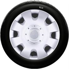 Kia SKS-SJS 304 15 İnç 4 Adet Kırılmaz Jant Kapağı