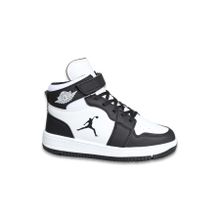 Kidessa NKT01517 Siyah Kırmızı Anatomik Taban Unisex Çocuk Boğazlı Sneakers Ayakkabı