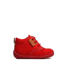 Kifidis GT13 Kids Kırmızı Nubuk İlk Adım Unisex Çocuk Nubuk Ayakkabı