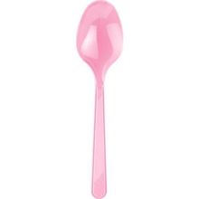 Kikajoy Pembe Plastik Kaşık
