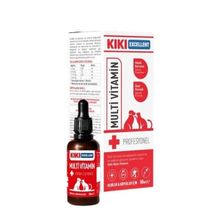 Kiki Excellent Multi Vitamin Bağışıklık Sistemi Destekleyici 50 ml Kediler ve Köpekler İçin Şurup