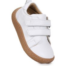 Kiko Kids Luqa %100 Deri Günlük Beyaz Erkek Bebek Spor Ayakkabı