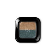 Kiko New Bright Duo Eyeshadow 15 Classic Gold - Green Teal Göz Farı