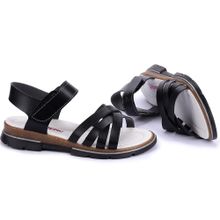 Kiko Şb 2469-78 Siyah Erkek Çocuk Sandalet