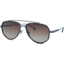 Kilian Immagine C3 Y3 55 Unisex Geometrik Gold Metal Güneş Gözlüğü