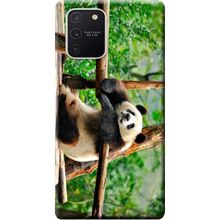 Kılıf Merkezi 181 Samsung Galaxy S10 Lite SM-G770F Panda Baskılı Silikon Kılıf