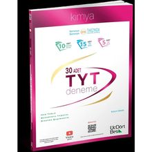 Kimya 30 Tyt Deneme Yeni - Üç Dört Beş Yayıncılık