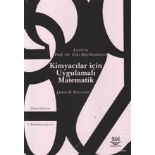 KİMYACILAR İÇİN UYGULAMALI MATEMATIK - JAMES R. BARRANTE
