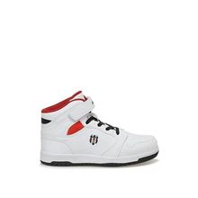 Kinetix Jones HI PU 3FX Beyaz Kırmızı Siyah Unisex Sneaker Ayakkabı