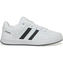 Kinetix Kort PU 3PR Beyaz Gri Erkek Sneaker Ayakkabı