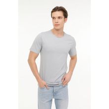 Kinetix M-SN234 BSC Raw Edge 4FX Gri Erkek T-shirt