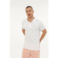 Kinetix M-SN328 4FX Beyaz Polo Erkek T-shirt