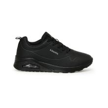 Kinetix Mera PU W 3 PR Siyah Siyah Kadın Sneaker Ayakkabı