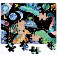 King Of Puzzle Dinzorlar Uzayda 35 Parça Puzzle