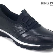 King Paolo 6513 Siyah Kadın Günlük Ayakkabı