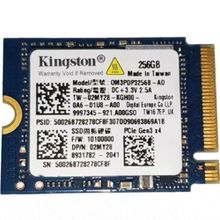 Kingston 0M3PDP3256B-AD 256 GB 600 - 999 MB/s 600 - 999 MB/s M.2 PCIe (NVMe) SSD