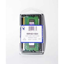 Kingston 4GB 1600MHz DDR3 KVR16S11S8/4 RAM Bellek