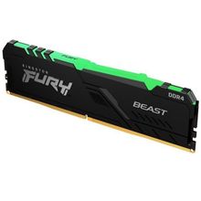 Kingston Kf432c16bb1a/16 16gb Kıngston Fury Beast Rgb Ddr4 3200mhz 1x16g