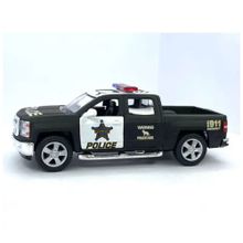 Kinsmart 1:46 2014 Chevrolet Silverado Polis Çek Bırak Oyuncak Araba