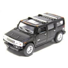 Kinsmart 2008 Hummer H2 SUV 1:40 Siyah Oyuncak Araba