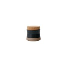 Kinto Ceramic Lab 100 ml Siyah Saklama Kabı