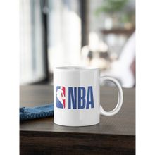 Kio Tasarım Nba Abd Basketbol Ligi Logo Baskılı Beyaz Kupa