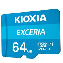 Kioxia Exceria 64 GB UHS1 R100 Micro SD Hafıza Kart