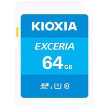 Kioxia LNEX1L064GG4 64 GB NormalSD Exceria C10 U1 UHS1 R100 Hafıza kartı