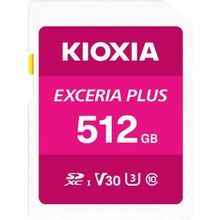 Kioxia LNPL1M512GG4 512MB NormalSD Exceria Plus C10 U3 V30 UHS1 R98 Hafıza kartı