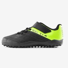 Kıpsta 100 Easy Turf Siyah Sarı Çocuk Halı Saha Ayakkabısı