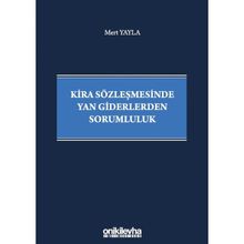 Kira Sözleşmesinde Yan Giderlerden Sorumluluk - On İki Levha Yayıncılık