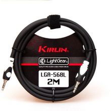 Kırlın LGA568L2MBK 3,5 mm TRS Plug