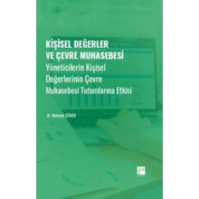 Kişisel Değerler ve Çevre Muhasebesi - Mehmet Güner