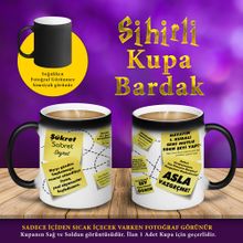KISISEL GELISIM99S Motive Yazılı Kişisel Gelişim Sihirli Kupa Bardak