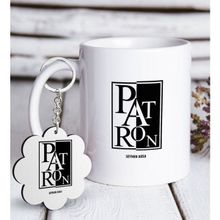 Kişiye Özel Anahtarlık ve Mesleki Patron Beyaz Kupa