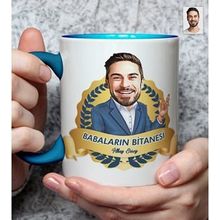 Kişiye Özel Babalar Günü Karikatürlü Kupa