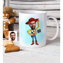 Kişiye Özel Bay Toy Story Karikatür Beyaz Kupa Bardak
