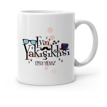 Kişiye Özel Evin Yakışıklısı-3 Beyaz Kupa Bardak