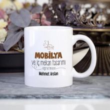 Kişiye Özel Mobilya Ve İç Mekan Tasarımı Öğretmeni Kupa Bardak