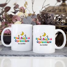 Kişiye Özel Okul Öncesi Öğretmeni-Model 2 Kupa Bardak