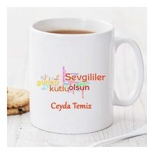 Kişiye Özel Sevgililer Günün Kutlu Olsun Kupa